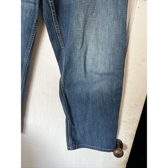 Levi's Vintage Silver Tab Baggy Skater Blue Jeans 34W Y2K - Picture 4 of 16